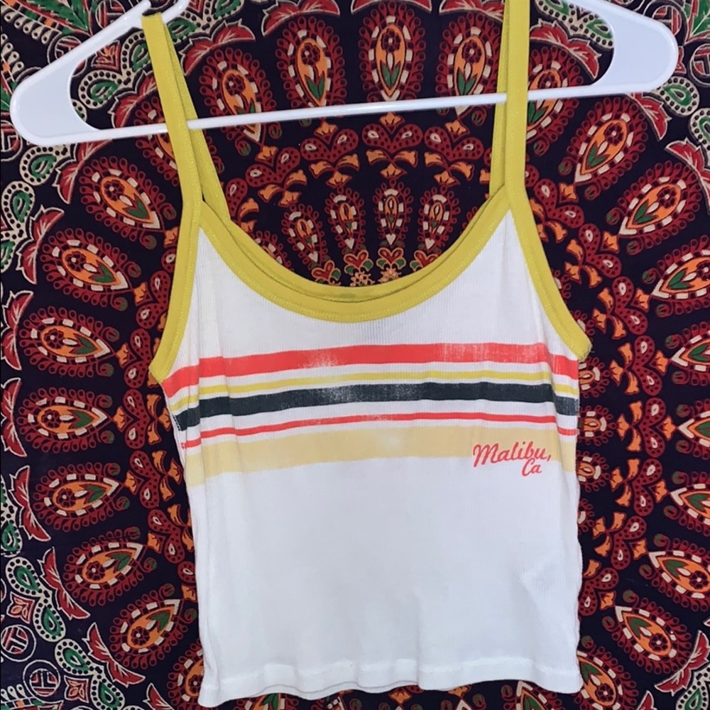 Cropped tank top